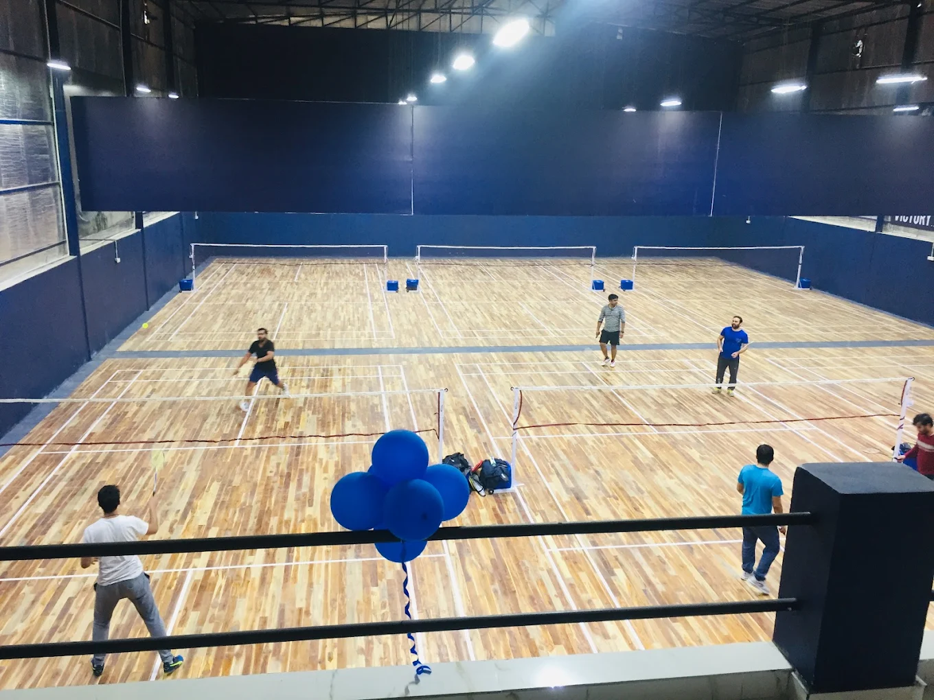 Badminton court at PlayAll Gurgaon 62 in CRPF Rd, near Golf Course Extension Road, Sector 62, Gurugram, Haryana 122098 - Professional badminton courts for weekend games and tournaments